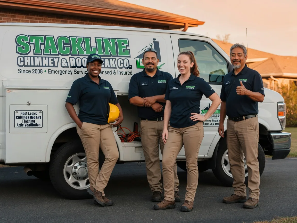 Chimney flashing repair company in Orangeville, IL